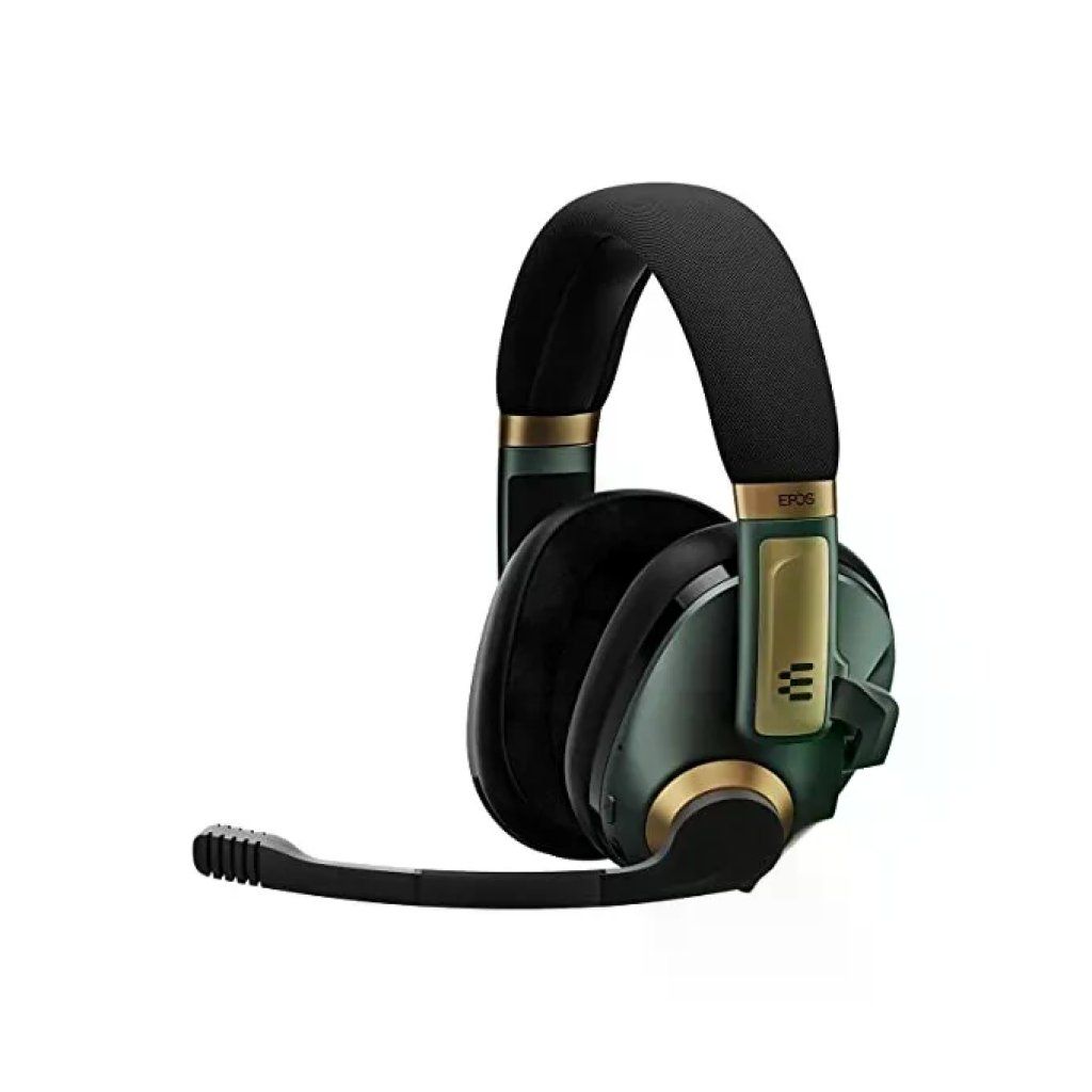 SENNHEISER EPOS H3PRO Hybrid – Cuffie Gaming Wireless ANC, Verde
