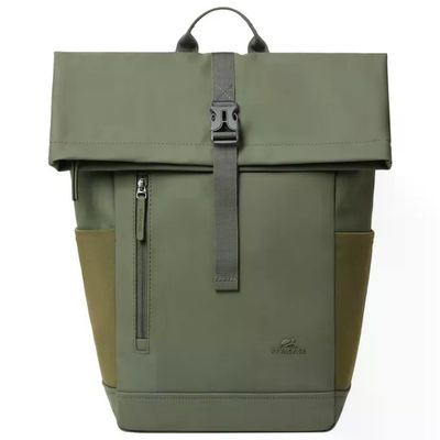 RIVACASE Eden 7826 Zaino Roll-Top 17 L Verde Oliva per Laptop 14”