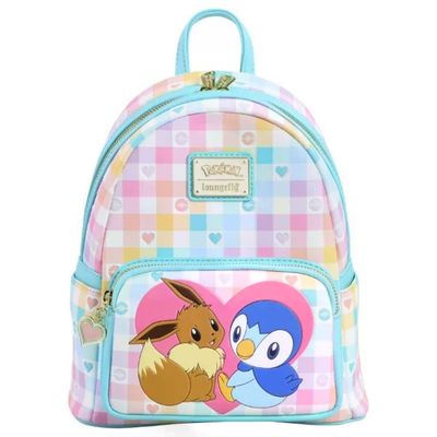 Loungefly Mini Zaino Pokémon Piplup ed Eevee