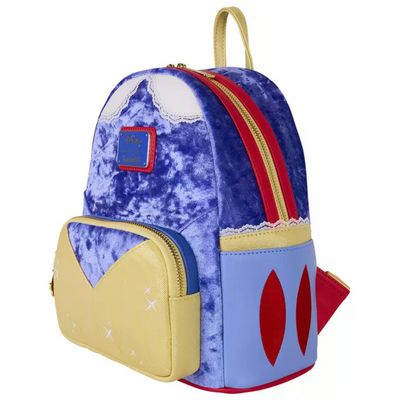 Loungefly Mini Zaino Disney Biancaneve in Velluto Loungefly Mini Zaino Disney Biancaneve in Velluto