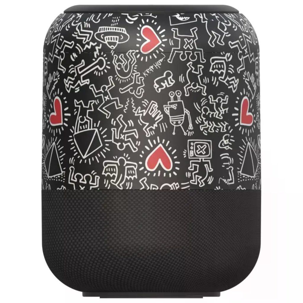 Celly KHSPEAKER Altoparlante Wireless Keith Haring 5W Bluetooth con Controllo Remoto e Ricarica USB