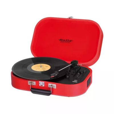 Trevi Sally TT 1020 BT Giradischi Portatile Rosso Trevi Sally TT 1020 BT Giradischi Portatile Rosso