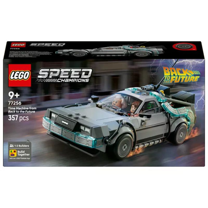 Lego 77256 Macchina del Tempo Ritorno al Futuro 357 Pezzi Include Minifigure