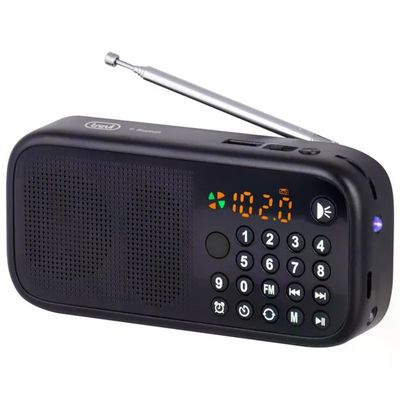 Trevi DR 7F40 BT Radio Portatile Digitale Bluetooth Nera Trevi DR 7F40 BT Radio Portatile Digitale Bluetooth Nera