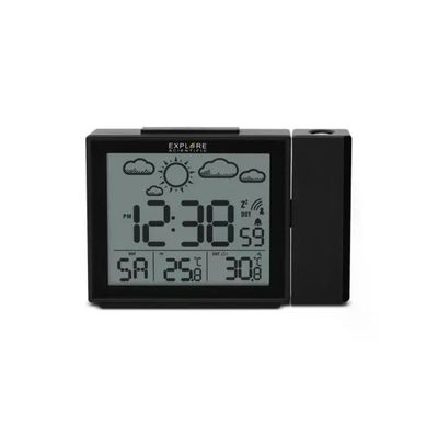 Explore Scientific RPW3009CM3000 Orologio Radiocontrollato con Proiezione e Stazione Meteo Explore Scientific RPW3009CM3000 Orologio Radiocontrollato con Proiezione e Stazione Meteo