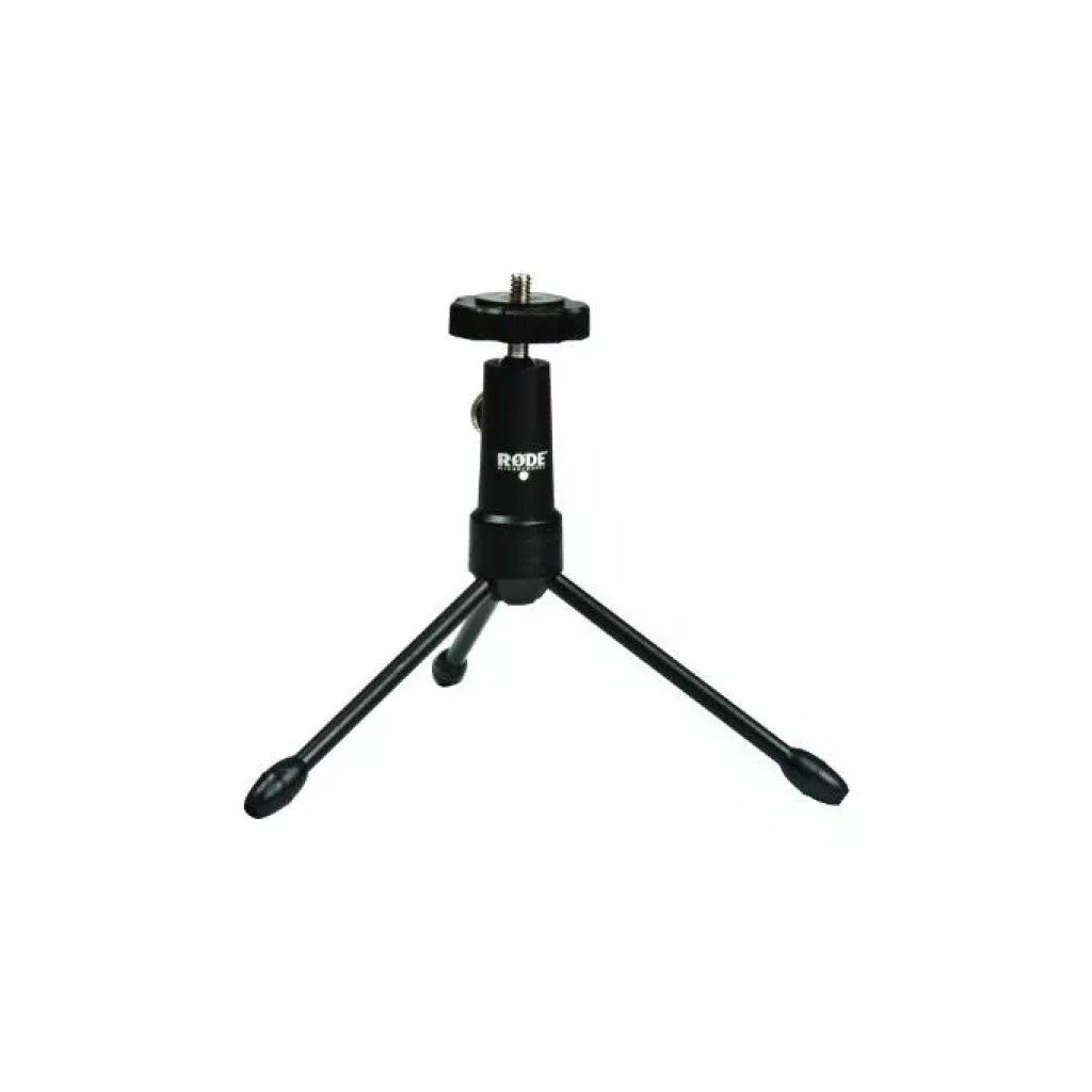 RODE RDE TRIPOD Mini Treppiede da Tavolo per Microfoni Attacco 1-4'' con Adattatore 3 RODE RDE TRIPOD Mini Treppiede da Tavolo per Microfoni Attacco 1-4'' con Adattatore 3