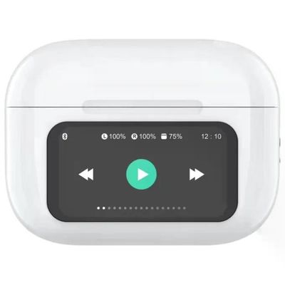 Celly SoundLedWh Cuffie True Wireless Bluetooth 5.4 Bianche