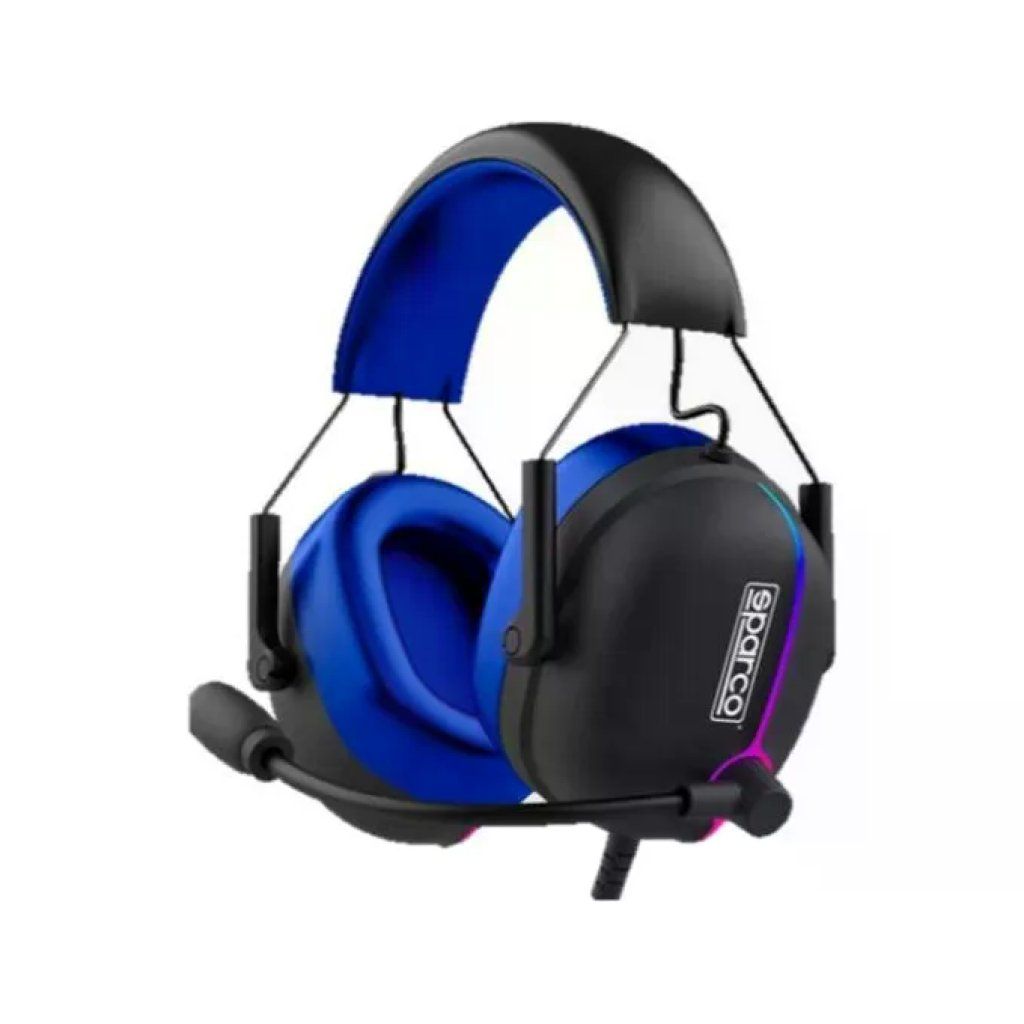 Celly Sparco Evo Grandprix – Cuffie Gaming RGB con Microfono