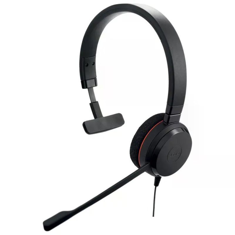 Jabra Evolve 20 – Cuffia mono USB-C/USB-A per ufficio, nera Jabra Evolve 20 – Cuffia mono USB-C/USB-A per ufficio, nera