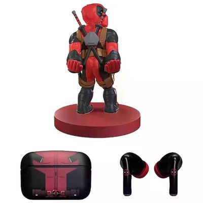 Exquisite Gaming Deadpool Mini Holder con Auricolari Wireless TWS
