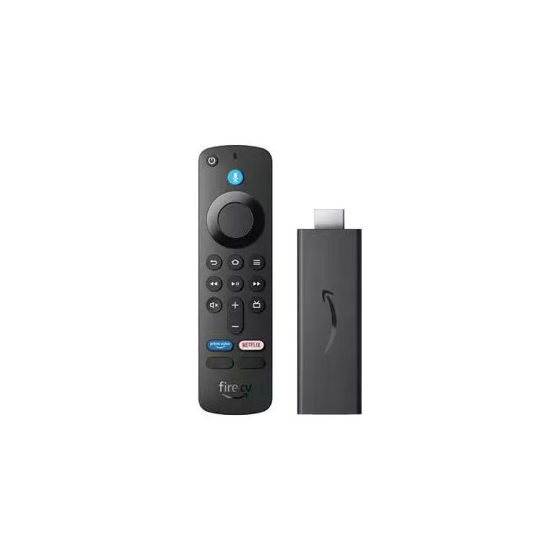 Amazon Fire TV Stick HD PA38CA Media Player con telecomando vocale Alexa colore Nero