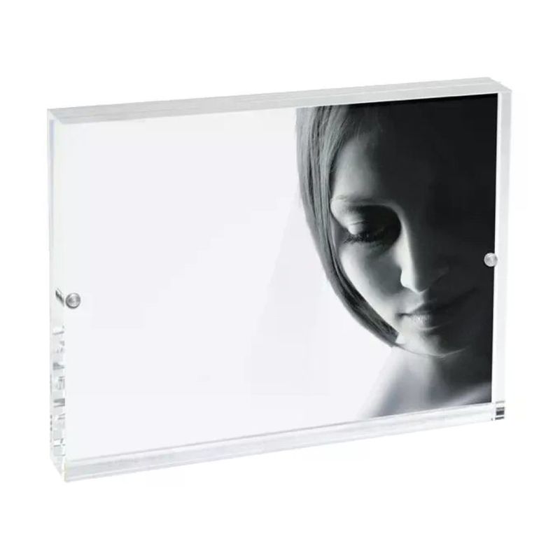 Mascagni M215 Portafoto Acrilico Magnetico Doubleface 13x18 cm colore Trasparente