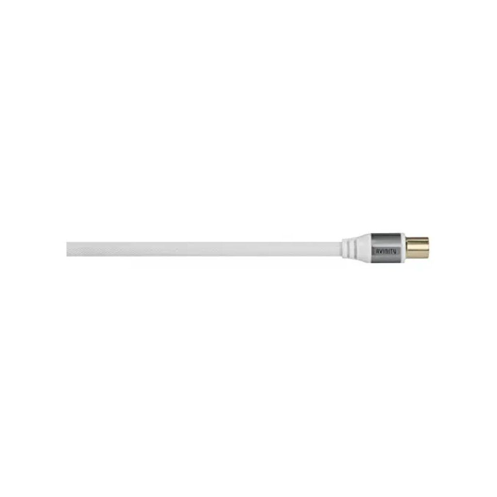 Avinity Classic Line – Cavo antenna coassiale TV 2 m, bianco Avinity Classic Line – Cavo antenna coassiale TV 2 m, bianco