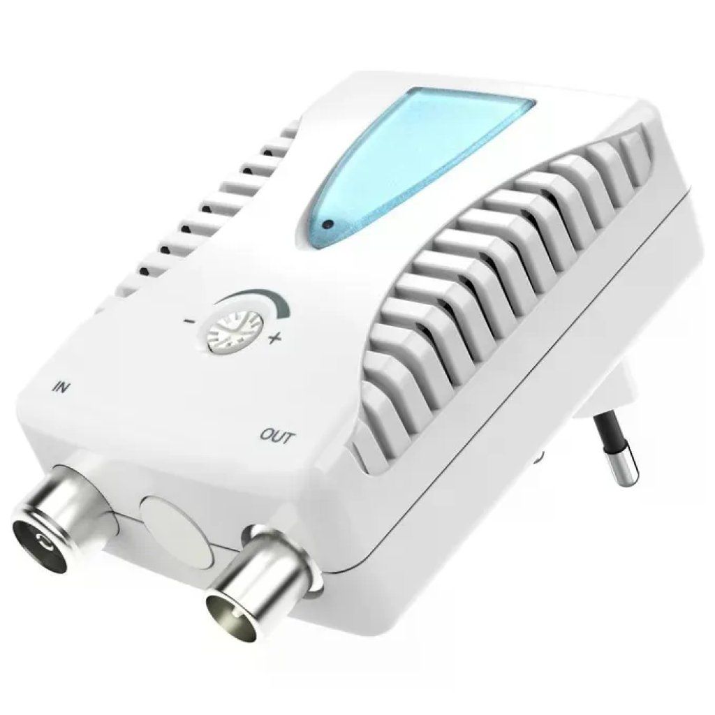 Hama 205234 Amplificatore di Segnale TV Regolabile 25 dB