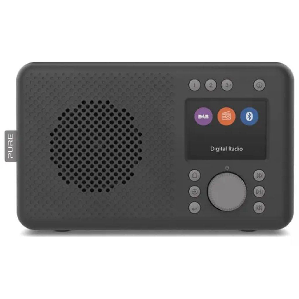 Pure ELAN MOVE Radio Portatile Digitale DAB+ FM Bluetooth 5.3 Batteria 16h Display LCD colore Nero Pure ELAN MOVE Radio Portatile Digitale DAB+ FM Bluetooth 5.3 Batteria 16h Display LCD colore Nero