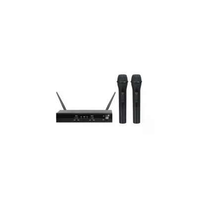 Karma SET 5002 – Set doppio radiomicrofono palmare UHF Karma SET 5002 – Set doppio radiomicrofono palmare UHF