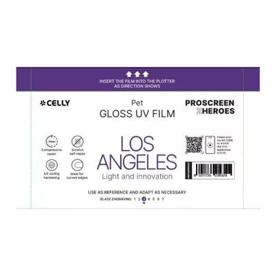 Celly Profilm UV Glossy Los Angeles – 20 pellicole PET 12 × 21 cm Celly Profilm UV Glossy Los Angeles – 20 pellicole PET 12 × 21 cm