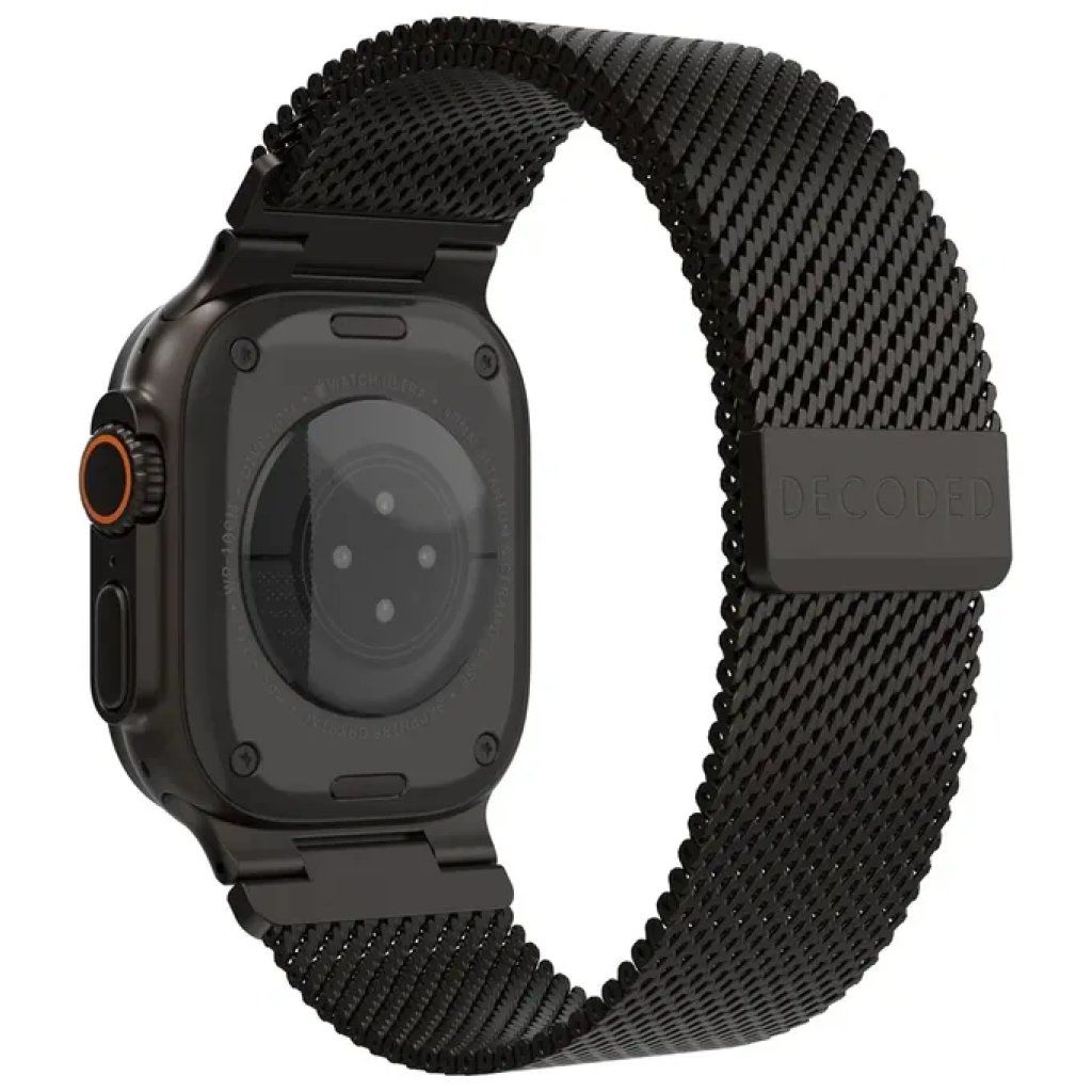 Decoded D25AWS49TTS1TMBK Banda Decoded Traction Band in Titanio per Apple Watch Ultra 1 e 2 regolabile
