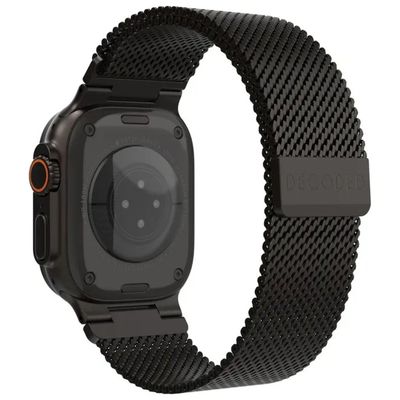 Decoded D25AWS49TTS1TMBK Banda Decoded Traction Band in Titanio per Apple Watch Ultra 1 e 2 regolabile
