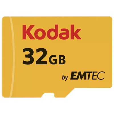 Kodak MicroSDHC 32 GB UHS-I U3 con adattatore SD