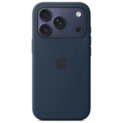 Apple Custodia MagSafe in silicone per iPhone 17 Pro - Blu Mezzanotte