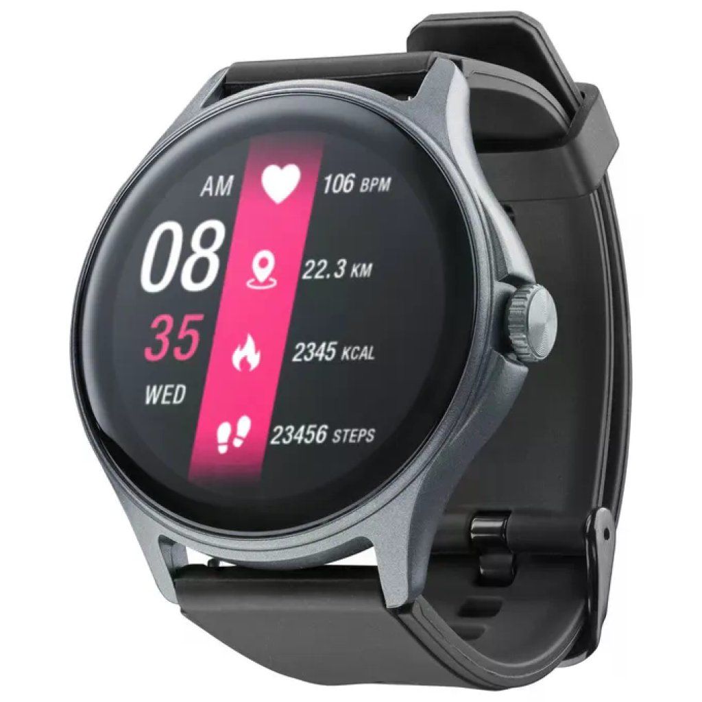 Cellularline Ion Pro Round Smartwatch Nero