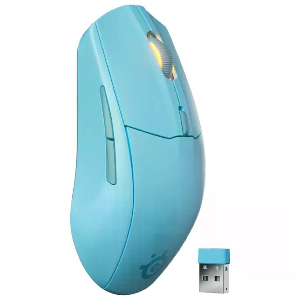 SteelSeries Rival 3 Wireless Gen 2 Mouse Gaming Aqua 18.000 DPI SteelSeries Rival 3 Wireless Gen 2 Mouse Gaming Aqua 18.000 DPI