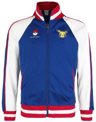 DIFUZED Felpa Track Jacket Pokémon Pikachu Blu – Taglia L DIFUZED Felpa Track Jacket Pokémon Pikachu Blu – Taglia L