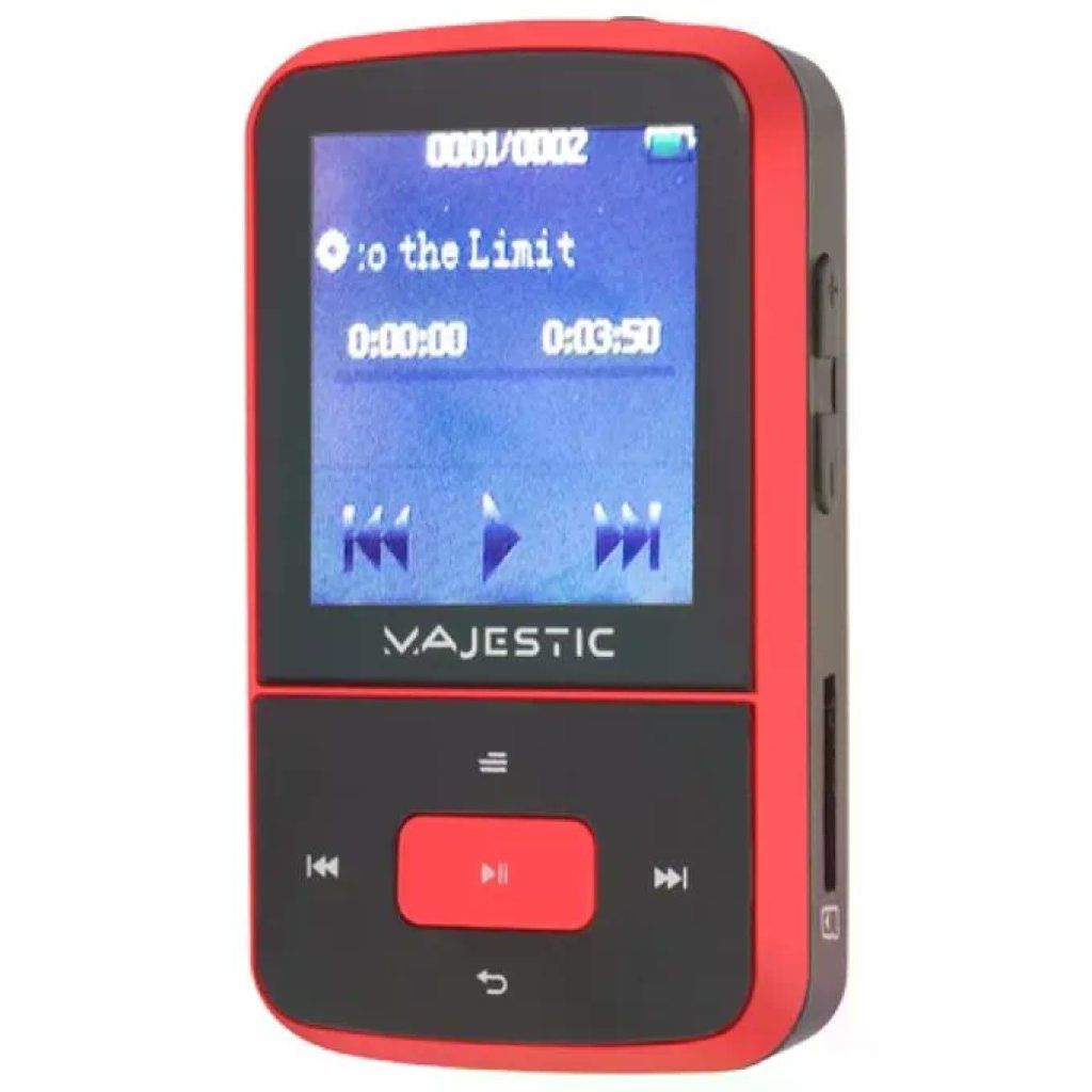 Majestic BT-3284R Lettore MP3 Bluetooth 32 GB Rosso Majestic BT-3284R Lettore MP3 Bluetooth 32 GB Rosso
