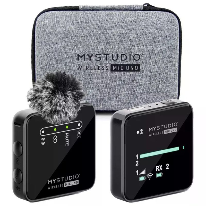 Easypix MyStudio MIC UNO Microfono Lavalier Wireless USB-C