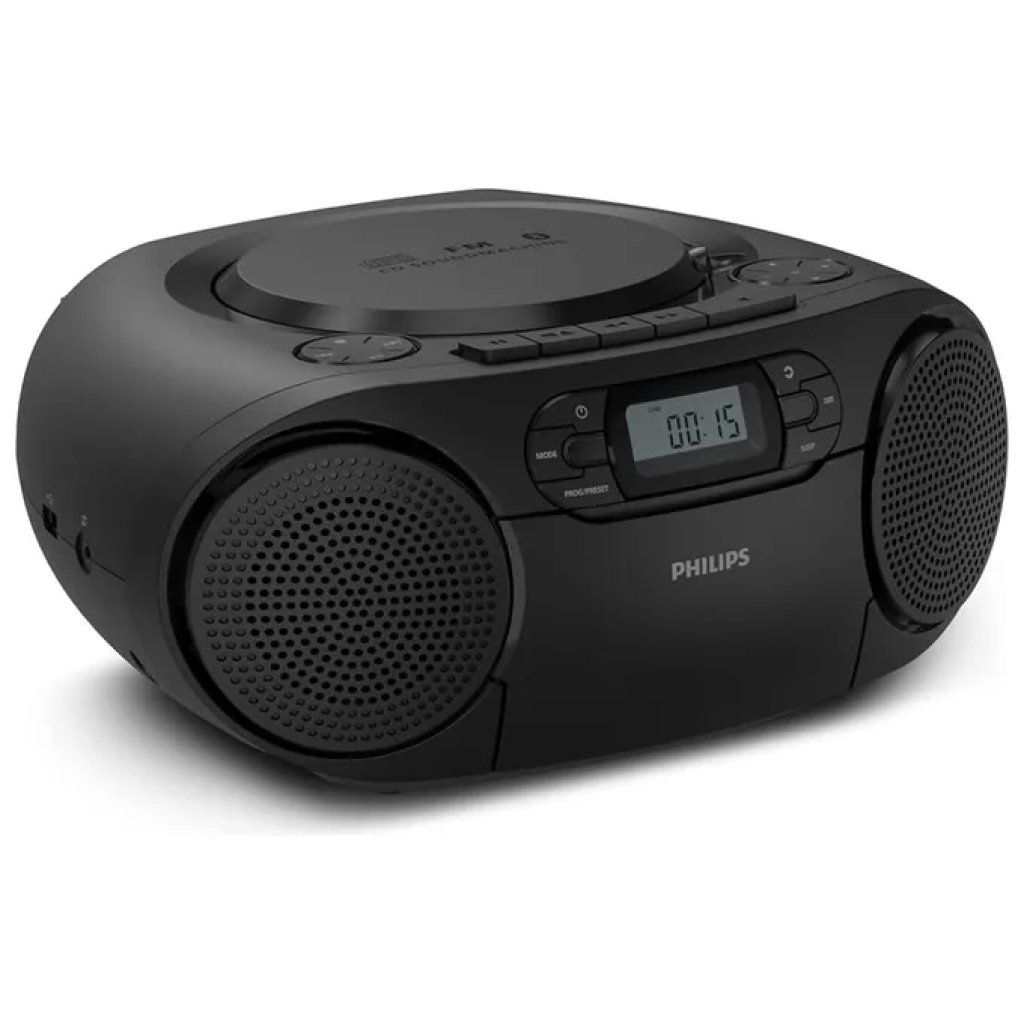 Philips TAZ2200/10 Lettore CD portatile Bluetooth, DAB+/FM, nero Philips TAZ2200/10 Lettore CD portatile Bluetooth, DAB+/FM, nero