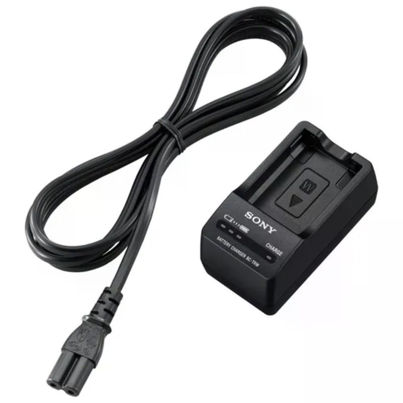 Sony BCTRW.CEE Caricabatterie per batteria NP-FW50 Alimentazione AC e USB colore Nero