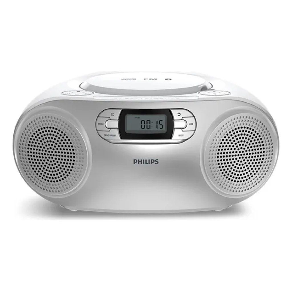 Philips TAZ2000S/10 Lettore CD Portatile Bluetooth Argento