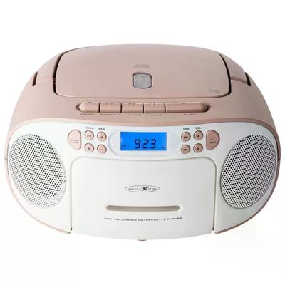 Reflexion RCR2260 Radio Portatile FM PLL 20 W Rosa e Bianca Reflexion RCR2260 Radio Portatile FM PLL 20 W Rosa e Bianca