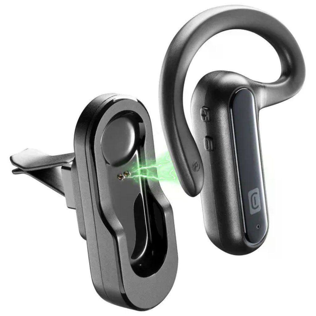 Cellularline Car Flat Auricolare Bluetooth Mono Nero Cellularline Car Flat Auricolare Bluetooth Mono Nero