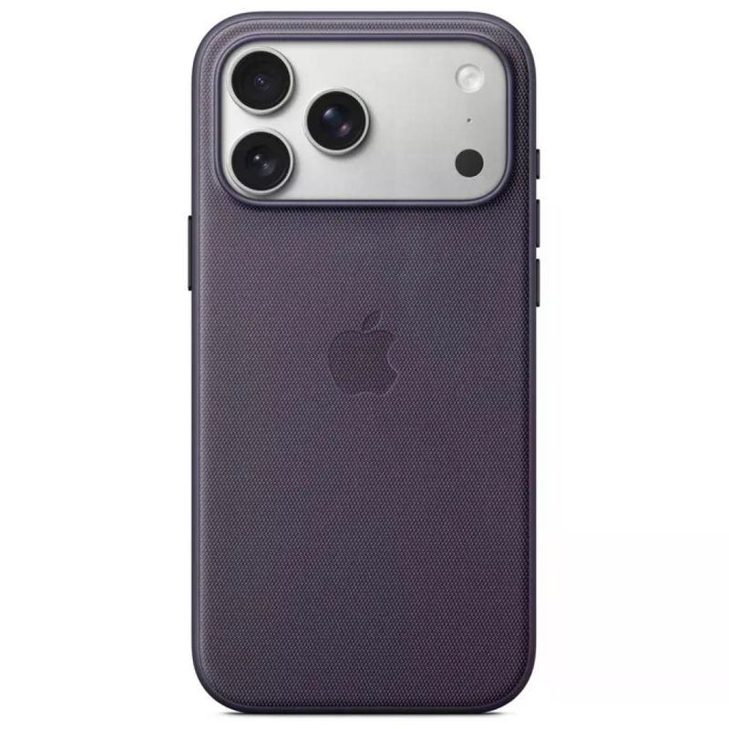 Apple MGFA4ZM-A Custodia MagSafe Tessuto TechWoven Cover iPhone 17 Pro Max MagSafe Qi2 colore Viola