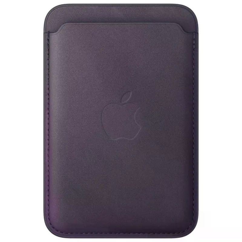 Apple Portafoglio MagSafe FineWoven viola per iPhone