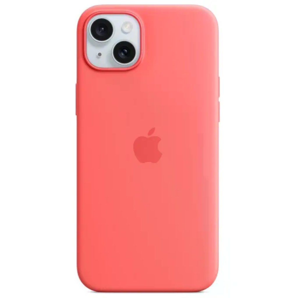 Apple Custodia MagSafe in silicone Guava per iPhone 15 Plus Apple Custodia MagSafe in silicone Guava per iPhone 15 Plus