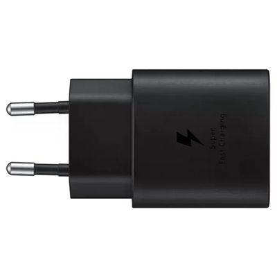 Samsung EP-TA800 Caricabatterie USB-C 25W con Cavo da 1 m Nero Samsung EP-TA800 Caricabatterie USB-C 25W con Cavo da 1 m Nero