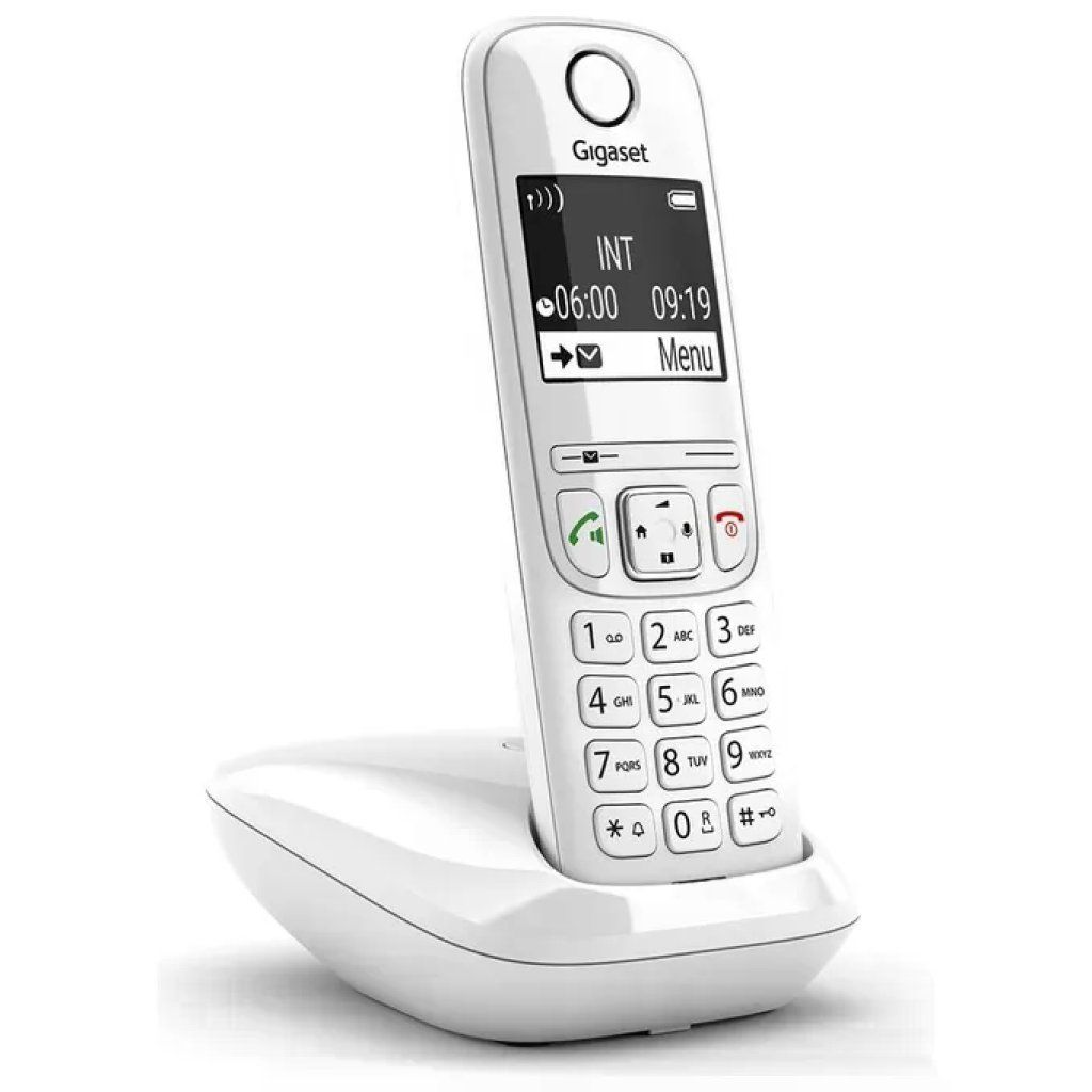 Gigaset AS690 Telefono Cordless DECT Bianco