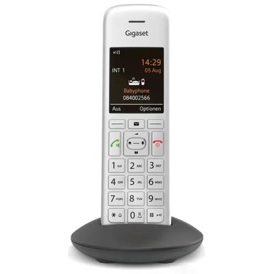 Gigaset CE575HX Telefono Cordless DECT Silver-Black Gigaset CE575HX Telefono Cordless DECT Silver-Black