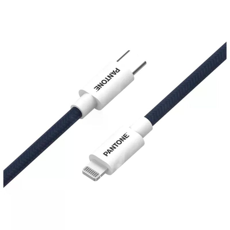 PANTONE Cavo USB-C a Lightning 1,5 m 60 W Blu Navy