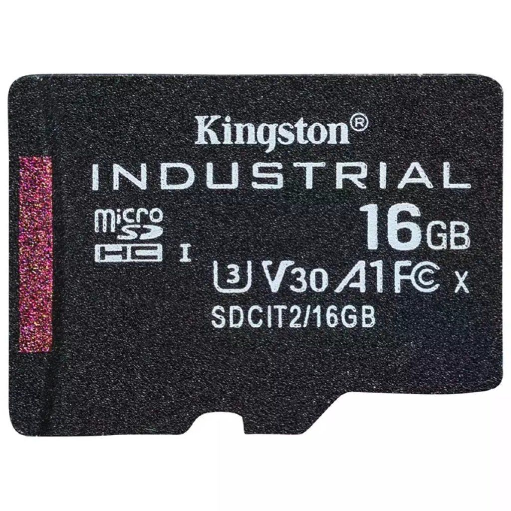 Kingston microSDHC Industriale 16 GB pSLC UHS-I V30 Kingston microSDHC Industriale 16 GB pSLC UHS-I V30