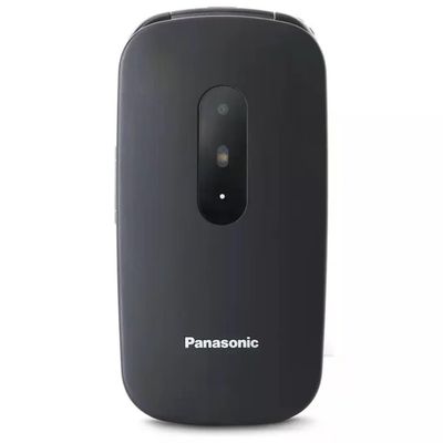 Panasonic KX-TU446EXG Cellulare Senior a Conchiglia, Grigio Panasonic KX-TU446EXG Cellulare Senior a Conchiglia, Grigio