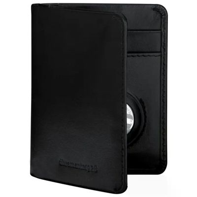 Dbramante1928 Billund Slim Wallet nero con porta AirTag e protezione RFID