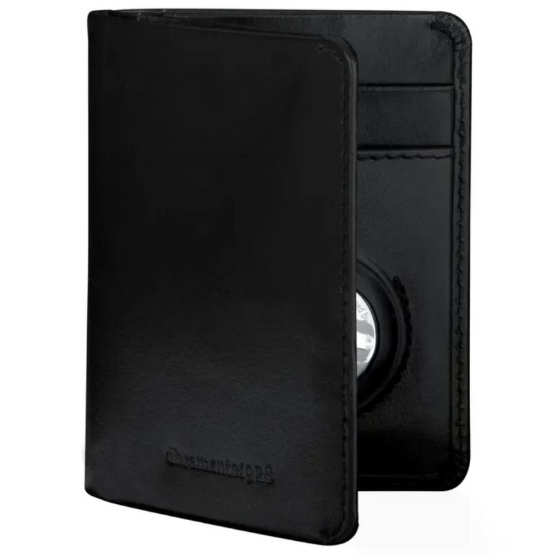 Dbramante1928 BIATGTBL1678 Billund Airtag Slim Wallet Pelle Nero con Protezione RFID e Chiusura Magnetica