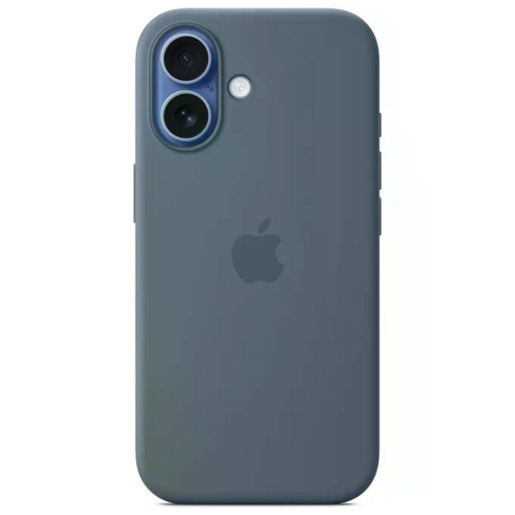 Apple Custodia MagSafe in silicone blu per iPhone 17 Apple Custodia MagSafe in silicone blu per iPhone 17