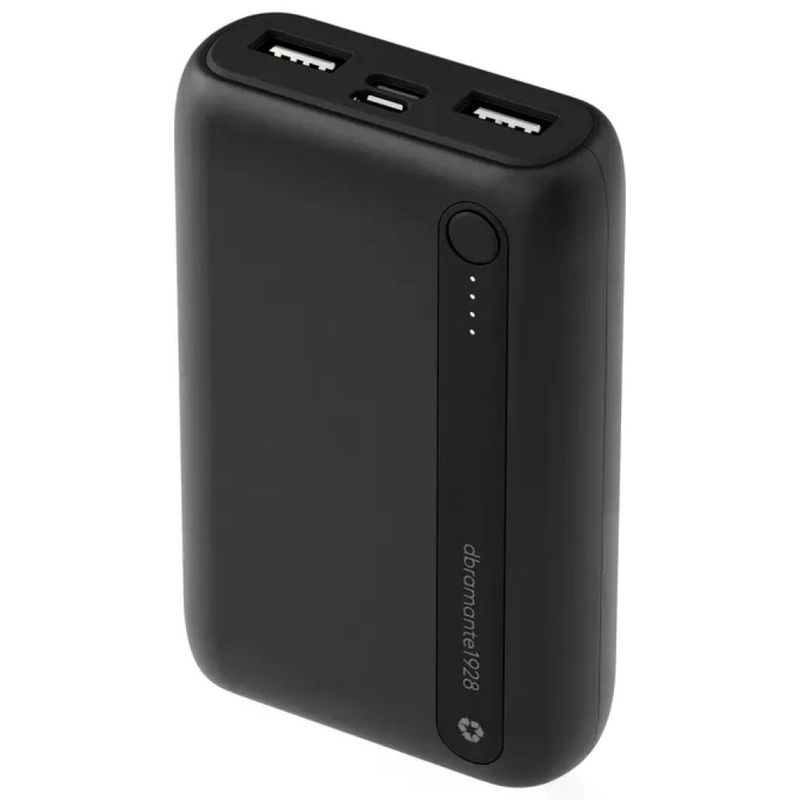 Dbramante1928 Re-Charge Power Bank 10.000 mAh Nero Dbramante1928 Re-Charge Power Bank 10.000 mAh Nero