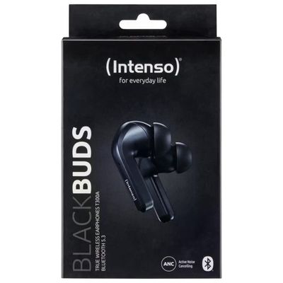 Intenso 3720300 Black Buds T300A Auricolari True Wireless In-Ear ANC Bluetooth 5 Intenso 3720300 Black Buds T300A Auricolari True Wireless In-Ear ANC Bluetooth 5