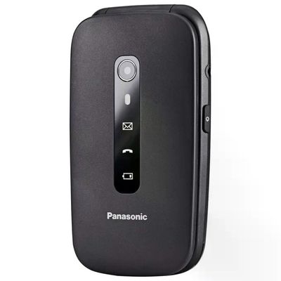 Panasonic KX-TU550EXB Telefono Cellulare Senior 4G Nero
